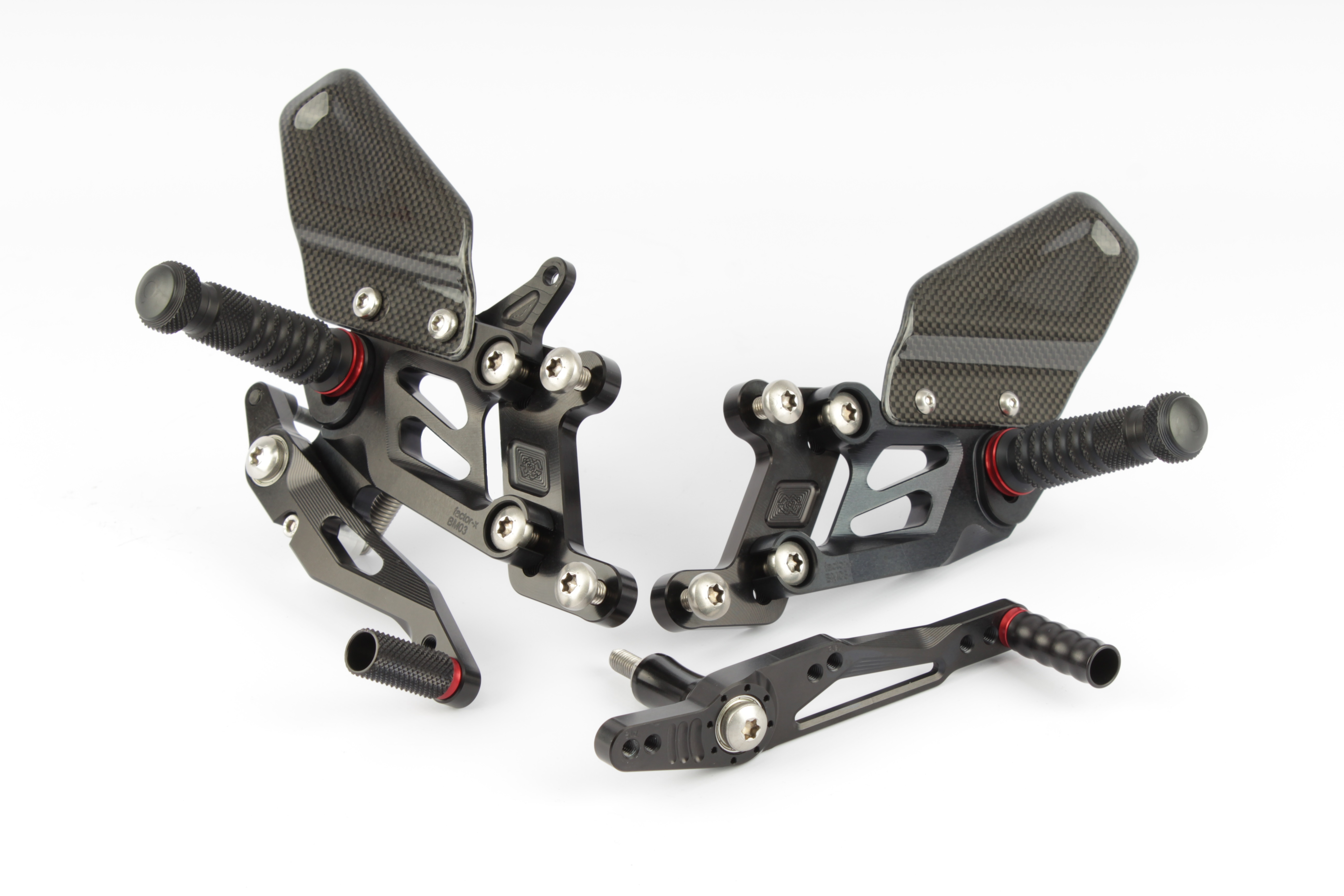 Gilles FXR.GT Rearsets for the BMW S1000RR / HP4 (2017-2019) Gilles FXR.GT Rearsets for the BMW S1000RR / HP4 (2017-2019)